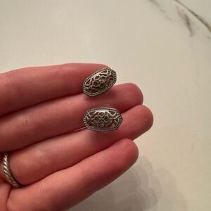 Kendra Scott Stud Earrings - silver